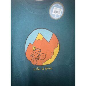 NWT Mens Life is Good Mountain Bike Size Medium